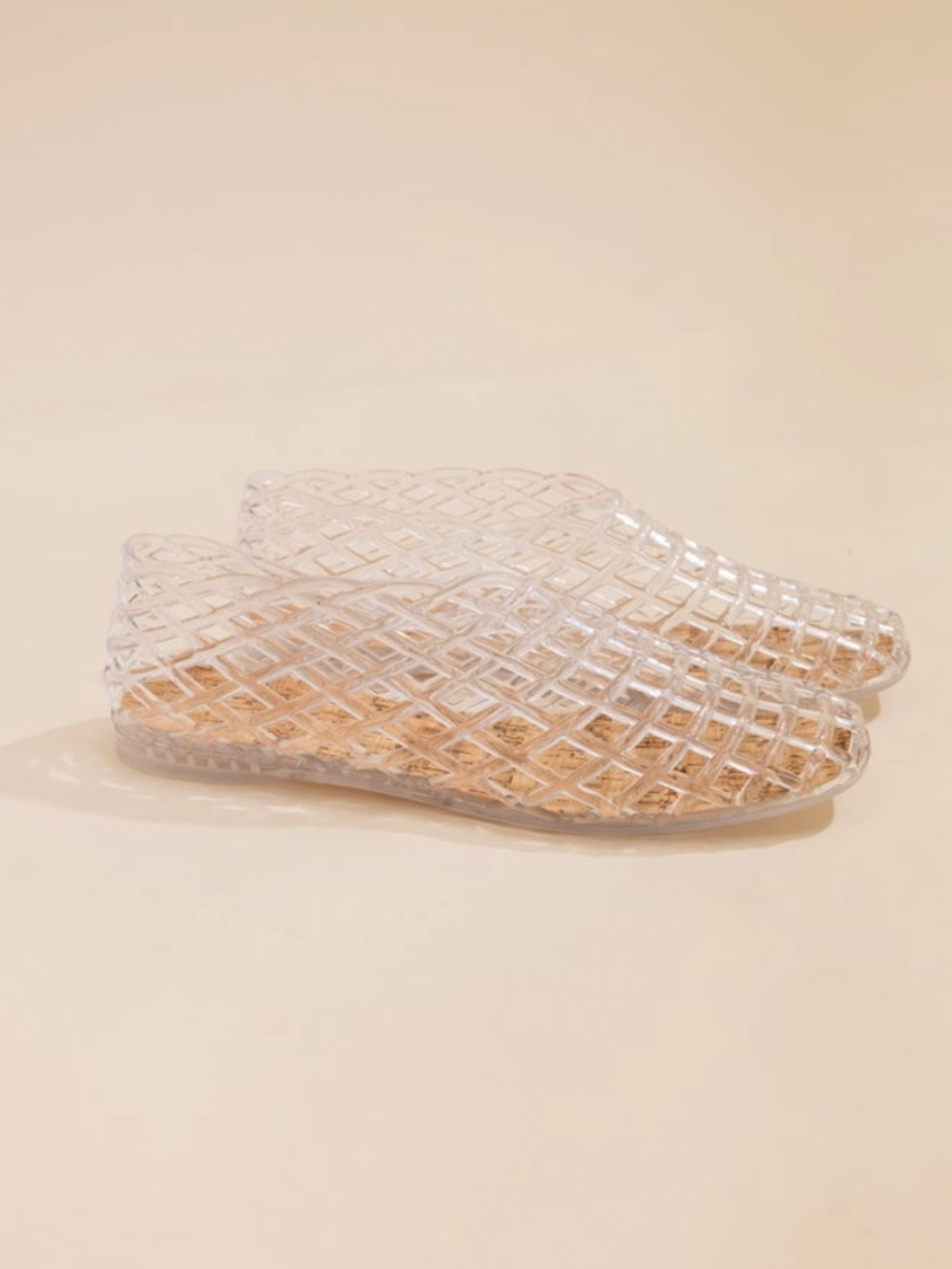Jelly Flats - Clear - Size 10